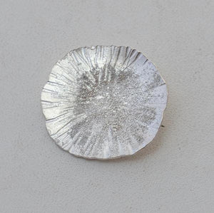Coin Spot Lichen Brooch