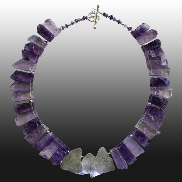 Purple Flinders Necklace